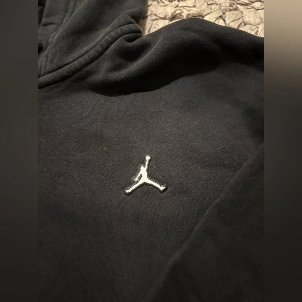 Nike Jordan Black Zip-Up Hoodie